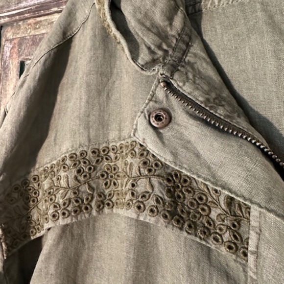 Sundance Linen Anorak Jacket - Picture 4 of 10